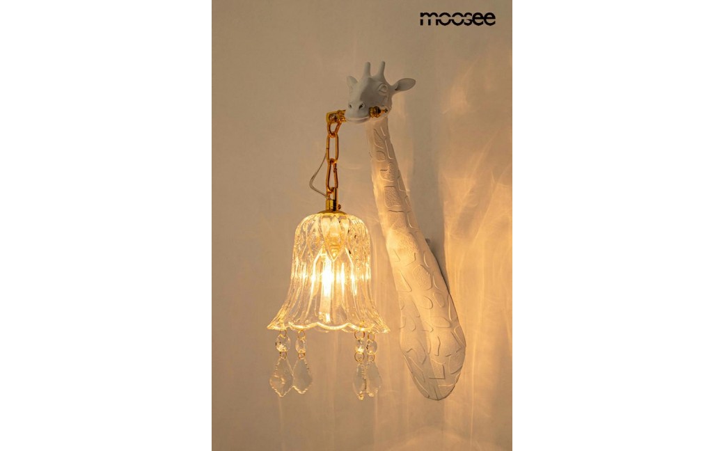 MOOSEE lampa ścienna GIRAFFE biała (MSE1501100400)