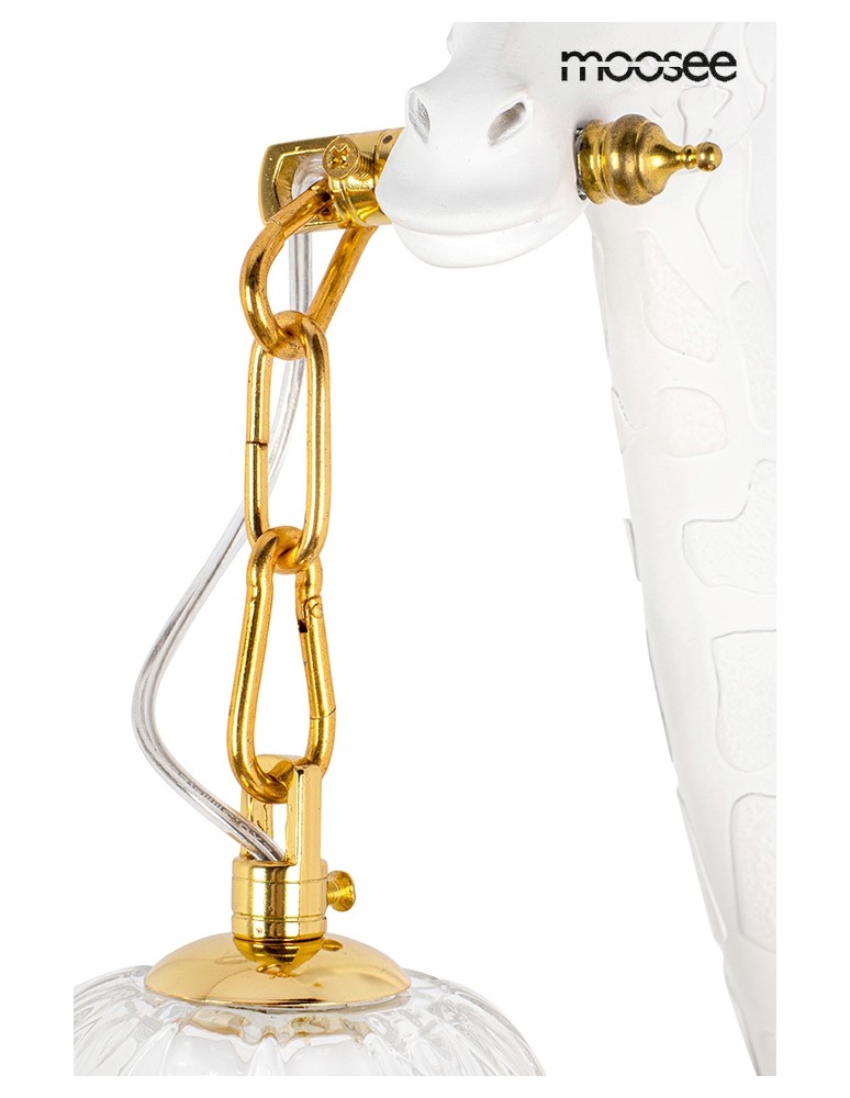 Designer wall lamps - MOOSEE GIRAFFE wall lamp white (MSE1501100400) - product kolory-swiatla.pl 5