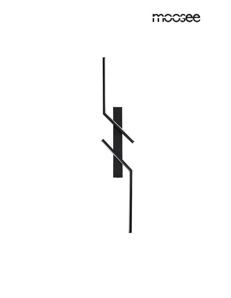 Modern wall lamps - MOOSEE MAISON 60 wall lamp black (MSE1501100411) - product kolory-swiatla.pl 1