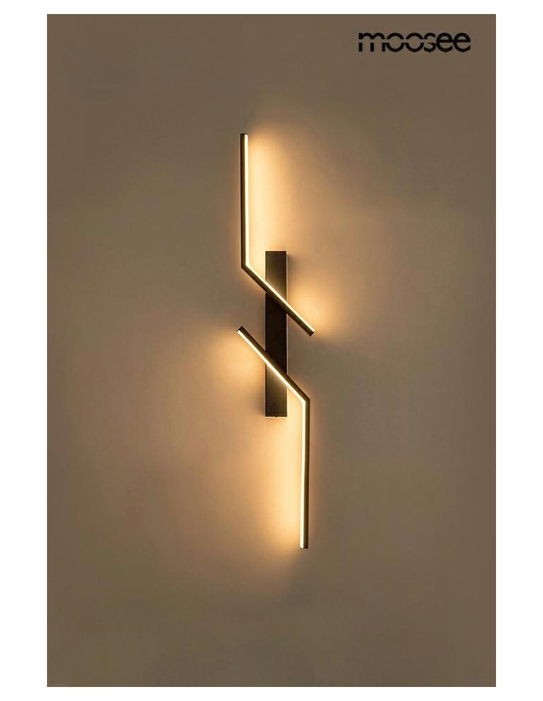 Modern wall lamps - MOOSEE MAISON 60 wall lamp black (MSE1501100411) - product kolory-swiatla.pl 2