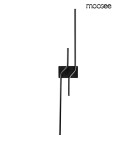 Modern wall lamps - MOOSEE ROCHE 100 wall lamp black (MSE1501100413) - product 1
