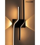 Modern wall lamps - MOOSEE ROCHE 100 wall lamp black (MSE1501100413) - product 3