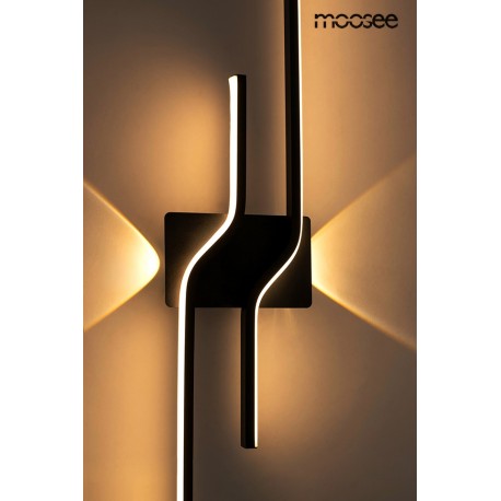 MOOSEE lampa ścienna ROCHE 100 czarna (MSE1501100413)