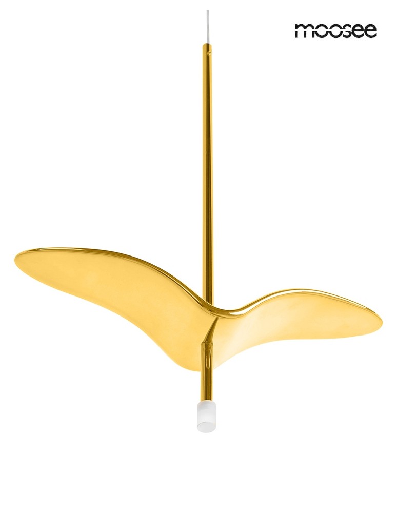 Designer pendant lamps - MOOSEE GAVI A gold pendant lamp (MSE1501100340) - product kolory-swiatla.pl 4