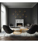 Designer pendant lamps - MOOSEE GAVI A gold pendant lamp (MSE1501100340) - product 7