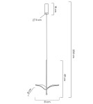 Designer pendant lamps - MOOSEE GAVI A gold pendant lamp (MSE1501100340) - product 8