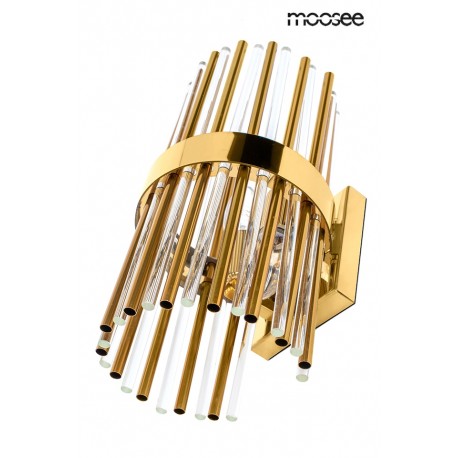 MOOSEE lampa ścienna GARDA złota (MSE1501100336)