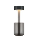 Portable garden lamps - Maytoni AI Collaboration Rechargeable LED Table Lamp 3W 120lm Gray MOD229TL-L3B3K3. - product 1