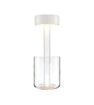 Portable garden lamps - Maytoni AI Collaboration Rechargeable LED Table Lamp 3W 120lm White MOD229TL-L3W3K1. - product 1