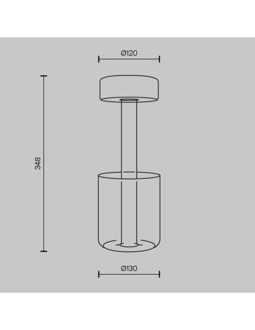 Maytoni AI Collaboration Lampa Akumulatorowa Stołowa LED 3W 120lm Biały MOD229TL-L3W3K1 - produkt 2