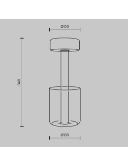 Maytoni AI Collaboration Lampa Akumulatorowa Stołowa LED 3W 120lm Biały MOD229TL-L3W3K1 - produkt 2