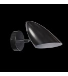 Wall lamps - Maytoni Aida Wall lamp/wall lamp 1xE14 40W Black MOD033WL-01B - product 3