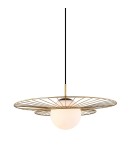 Loft pendant lamps - ITALUX Alison Gold Pendant 1xE27 40W MDM-4001/1 GD - product 1
