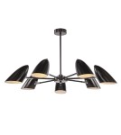 Modern chandeliers - Maytoni Aida Modern Chandelier 7xE14 40W Black MOD033PL-07B - product 1
