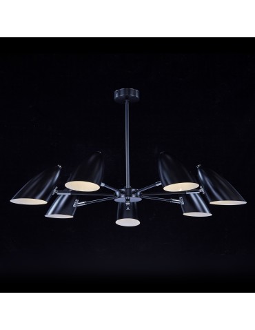 Maytoni Aida Żyrandol Nowoczesny 7xE14 40W Czarny MOD033PL-07B - produkt 2