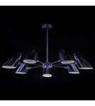 Modern chandeliers - Maytoni Aida Modern Chandelier 7xE14 40W Black MOD033PL-07B - product 3