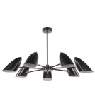 Modern chandeliers - Maytoni Aida Modern Chandelier 7xE14 40W Black MOD033PL-07B - product 4