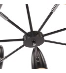 Modern chandeliers - Maytoni Aida Modern Chandelier 7xE14 40W Black MOD033PL-07B - product 5
