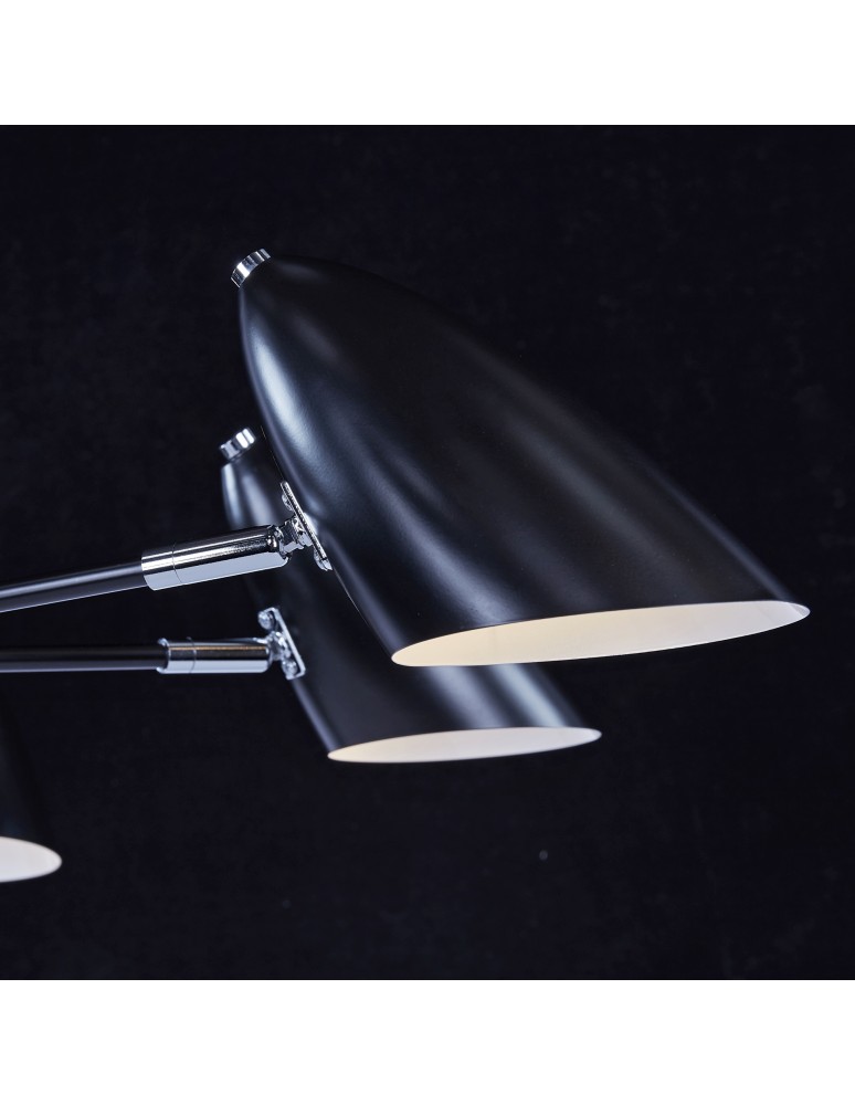 Modern chandeliers - Maytoni Aida Modern Chandelier 7xE14 40W Black MOD033PL-07B - product kolory-swiatla.pl 8