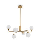 Modern chandeliers - Maytoni Alexis Chandelier Modern 6xG9 40W Gold Mat MOD044PL-06MG - product 1