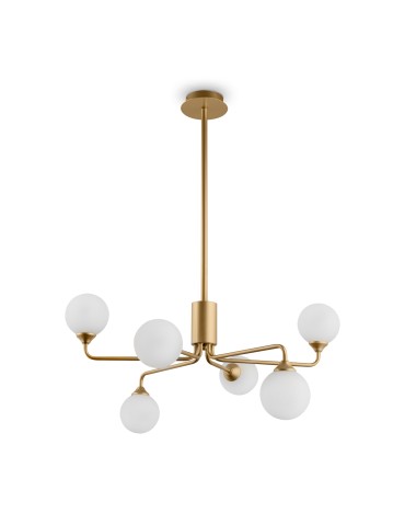 Maytoni Alexis Chandelier Modern 6xG9 40W Gold Mat MOD044PL-06MG