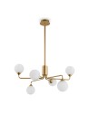Maytoni Alexis Chandelier Modern 6xG9 40W Gold Mat MOD044PL-06MG