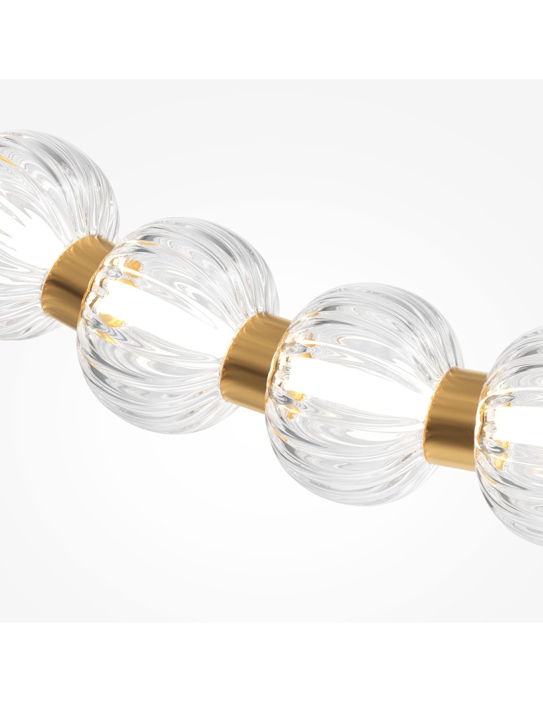 LED ceiling lamps - Maytoni Amulet LED Ceiling Lamp 36W 2200lm 3000K Gold MOD555CL-L28G3K. - product kolory-swiatla.pl 3