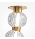 Maytoni Amulet Lampa Sufitowa LED 36W 2200lm 3000K Złoty MOD555CL-L28G3K