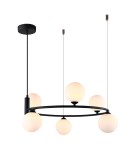 Pendant lamps - ITALUX Amily Black Pendant 6xG9 25W MDM-3974/6 BK - product 1