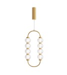 Modern pendant lamps - Maytoni Amulet LED Designer Pendant Lamp 16W 700lm 3000K Gold MOD555PL-L11G3K. - product 1