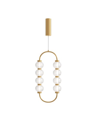 Maytoni Amulet LED Designer Pendant Lamp 16W 700lm 3000K Gold MOD555PL-L11G3K.