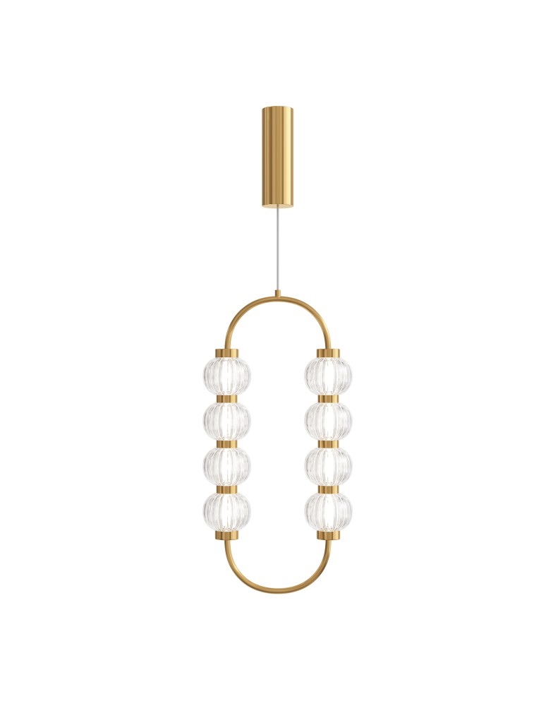 Maytoni Amulet Lampa Wisząca Designerska LED 16W 700lm 3000K Złoty MOD555PL-L11G3K