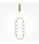 Maytoni Amulet Lampa Wisząca Designerska LED 16W 700lm 3000K Złoty MOD555PL-L11G3K
