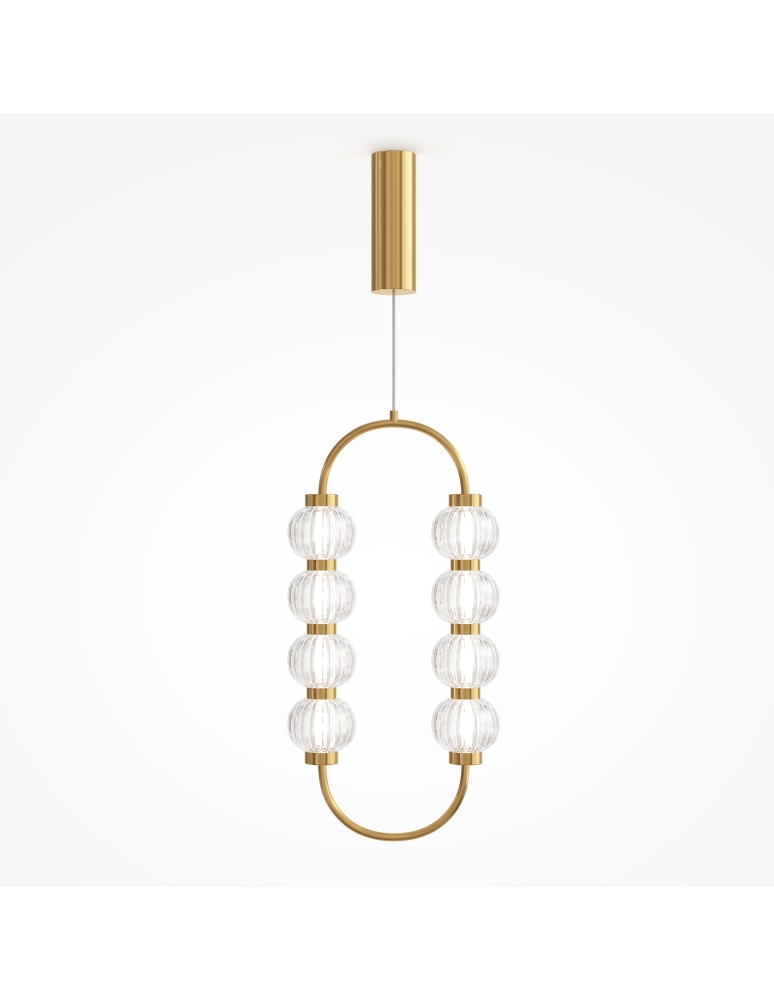 Maytoni Amulet Lampa Wisząca Designerska LED 16W 700lm 3000K Złoty MOD555PL-L11G3K