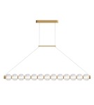 Maytoni Amulet Lampa Wisząca Designerska LED 22W 1050lm 3000K Złoty MOD555PL-L18G3K