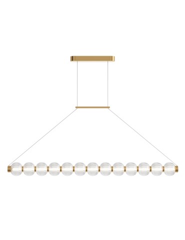 Maytoni Amulet LED 22W 1050lm 3000K Gold MOD555PL-L18G3K Designer Pendant Lamp.