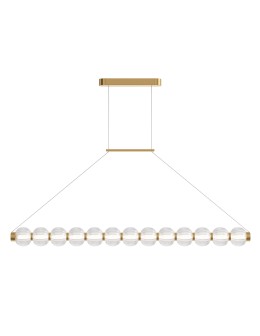 Maytoni Amulet Lampa Wisząca Designerska LED 22W 1050lm 3000K Złoty MOD555PL-L18G3K