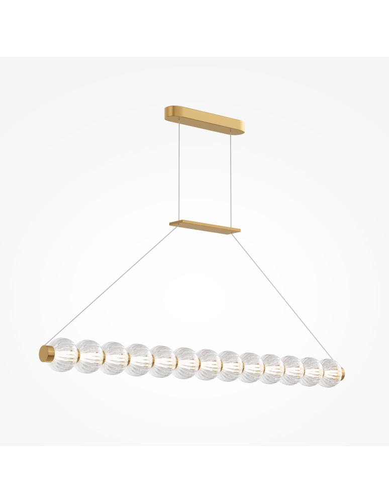 Maytoni Amulet Lampa Wisząca Designerska LED 22W 1050lm 3000K Złoty MOD555PL-L18G3K