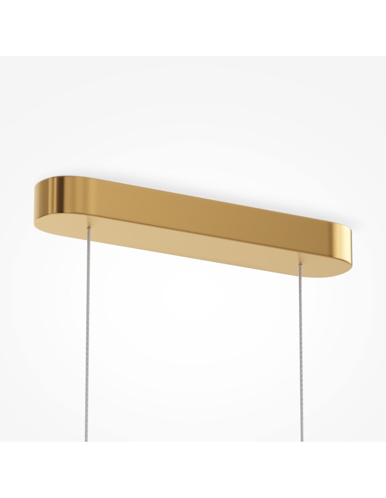 Modern pendant lamps - Maytoni Amulet LED 22W 1050lm 3000K Gold MOD555PL-L18G3K Designer Pendant Lamp. - product kolory-swiatla.pl 5