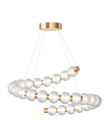 Maytoni Amulet LED 40W 1900lm 3000K Gold MOD555PL-L35G3K Designer Pendant Lamp.