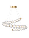 View Maytoni Amulet LED 40W 1900lm 3000K Gold MOD555PL-L35G3K Designer Pendant Lamp.