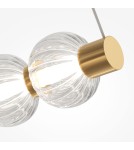 Maytoni Amulet Lampa Wisząca Designerska LED 40W 1900lm 3000K Złoty MOD555PL-L35G3K