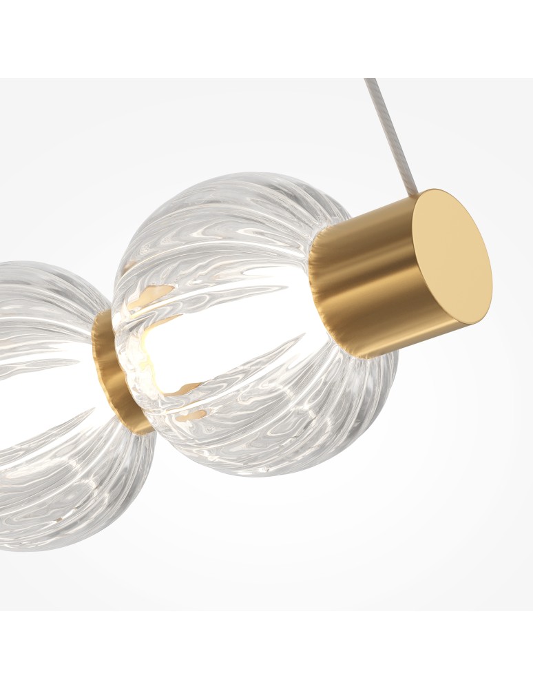 Modern pendant lamps - Maytoni Amulet LED 40W 1900lm 3000K Gold MOD555PL-L35G3K Designer Pendant Lamp. - product kolory-swiatla.pl 3