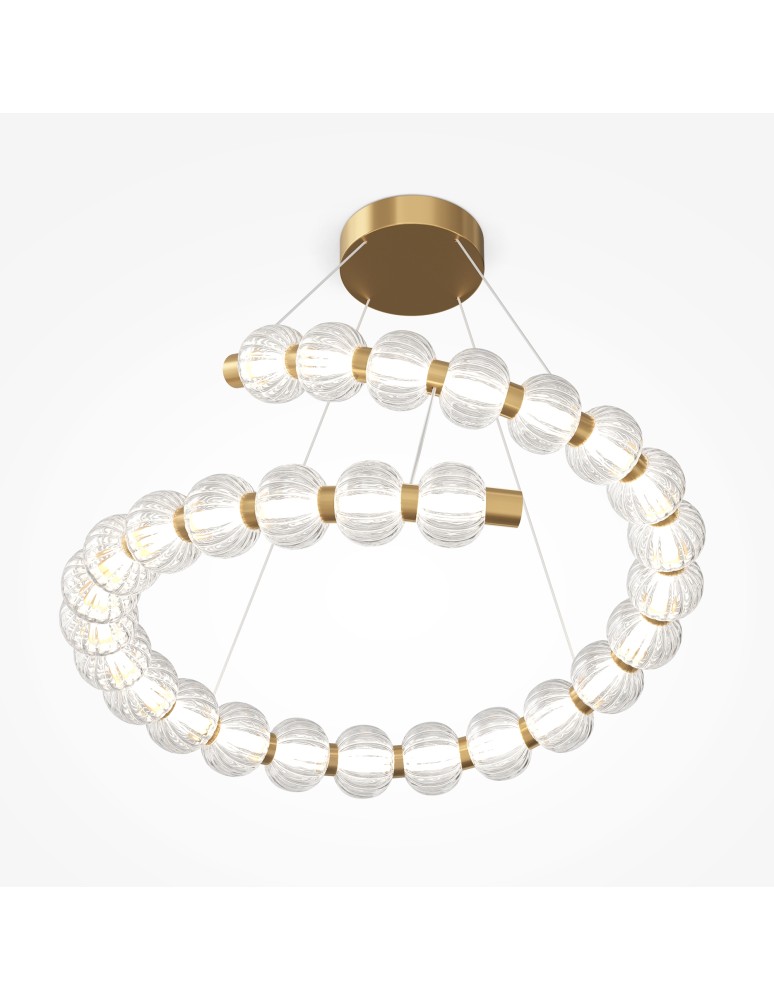 Modern pendant lamps - Maytoni Amulet LED 40W 1900lm 3000K Gold MOD555PL-L35G3K Designer Pendant Lamp. - product kolory-swiatla.pl 4