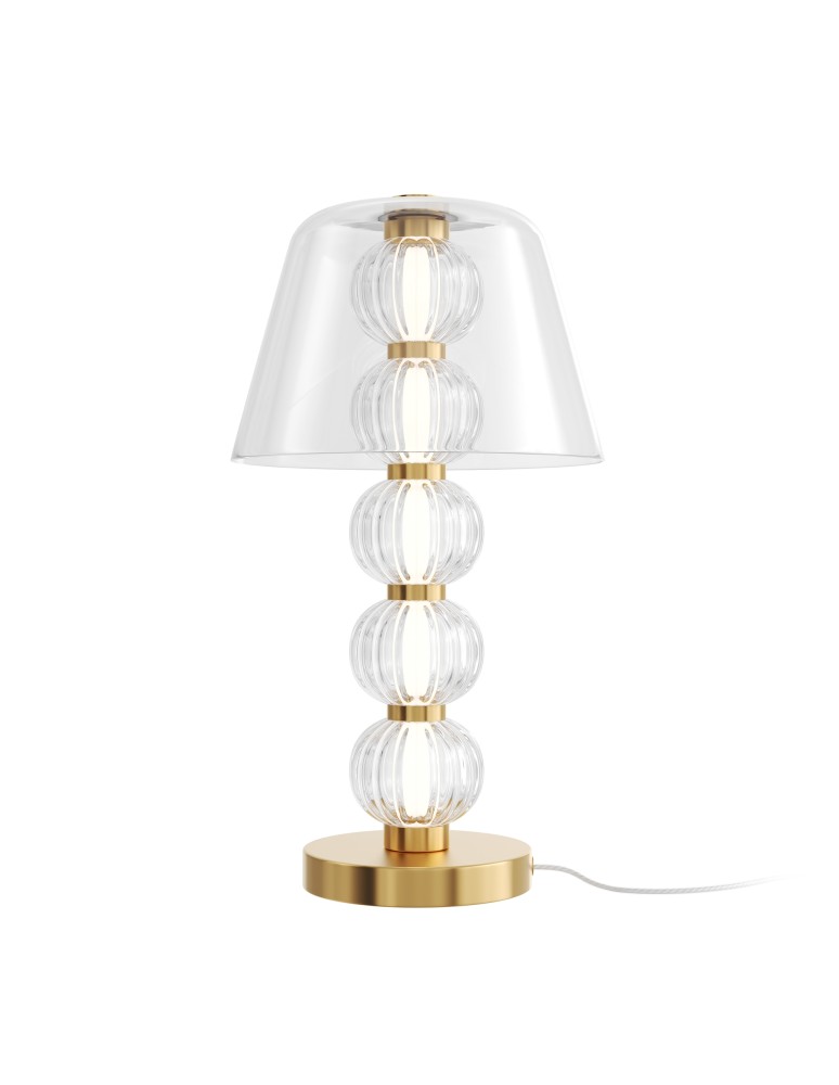 Modern table lamps - Maytoni Amulet LED Table Lamp 10W 500lm 3000K Gold MOD555TL-L8G3K. - product kolory-swiatla.pl 1