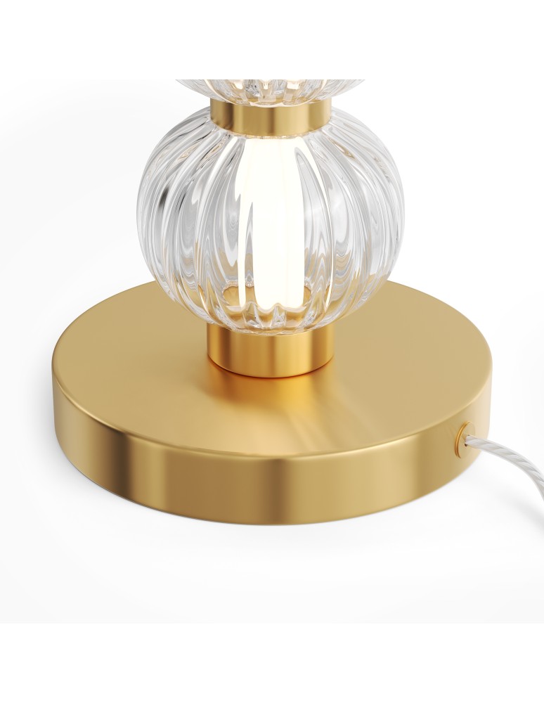 Maytoni Amulet Lampa Stołowa LED 10W 500lm 3000K Złoty MOD555TL-L8G3K