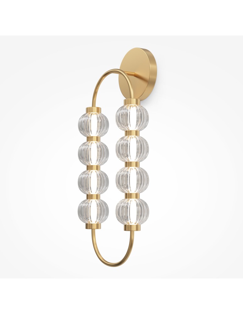 Maytoni Amulet Kinkiet/Ścienna LED 16W 800lm 3000K Złoty MOD555WL-L11G3K