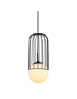 ITALUX Matty Black Pendant 1xE27 40W MDM-3939/1 BK