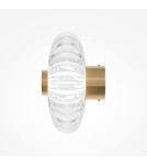 Designer wall lamps - Maytoni Amulet LED wall lamp/wall lamp 3W 90lm 3000K Gold MOD555WL-L3G3K - product 3