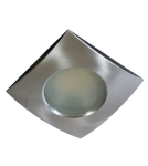 Flush-mounted hermetic lamps - Azzardo EZIO 1 ALUMINIUM 1xGU10 Recessed Aluminum IP54 AZ0811 - product 1